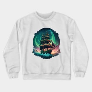 A classic old sailing ship Crewneck Sweatshirt